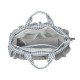 BOLSO PRALINE VICHY AZUL VOLANTES