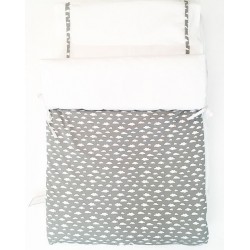 Sac vinil estrelles fucsia